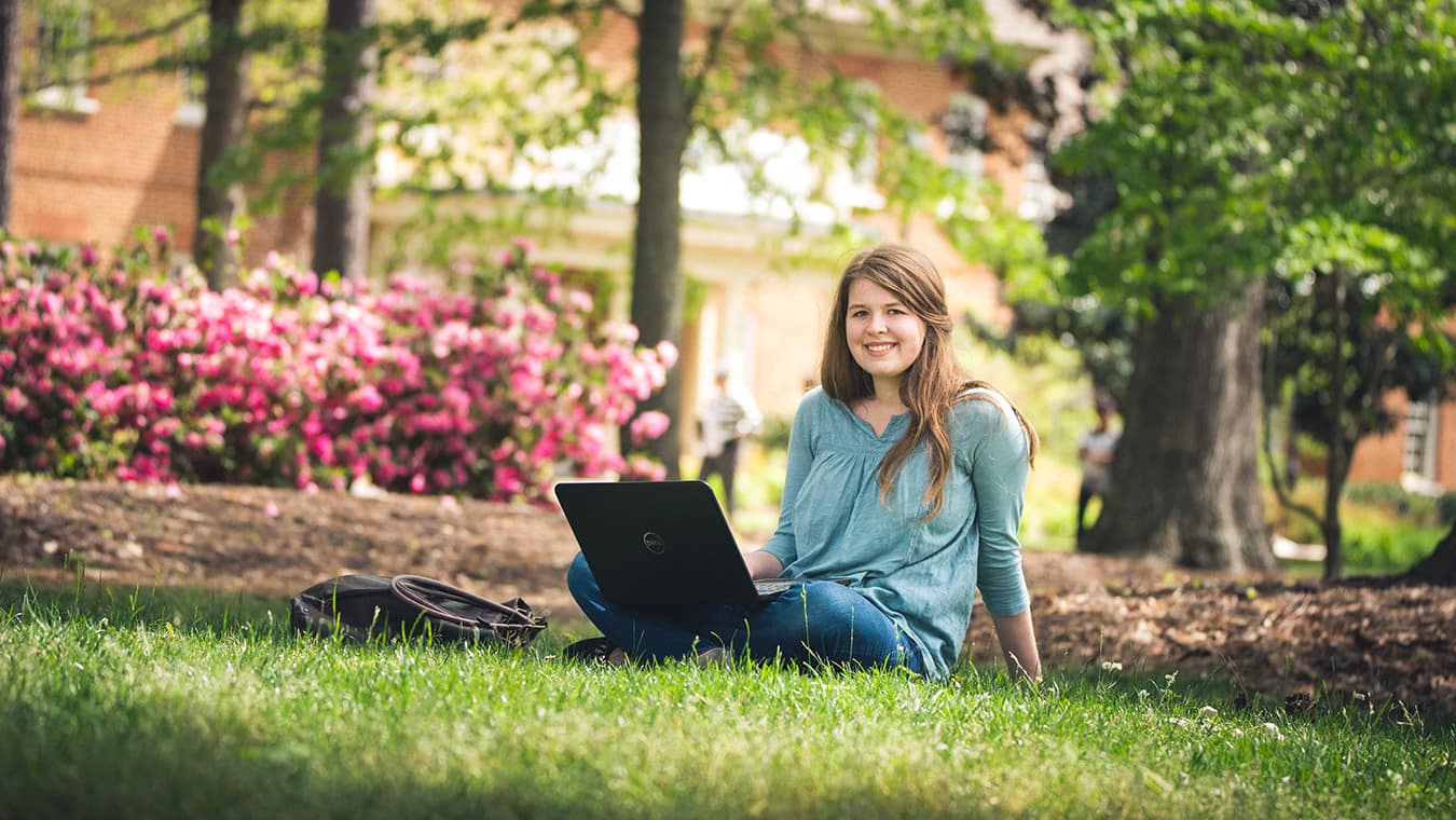 A student at Regent, a leading Christian university that offers on-campus and online degree programs.